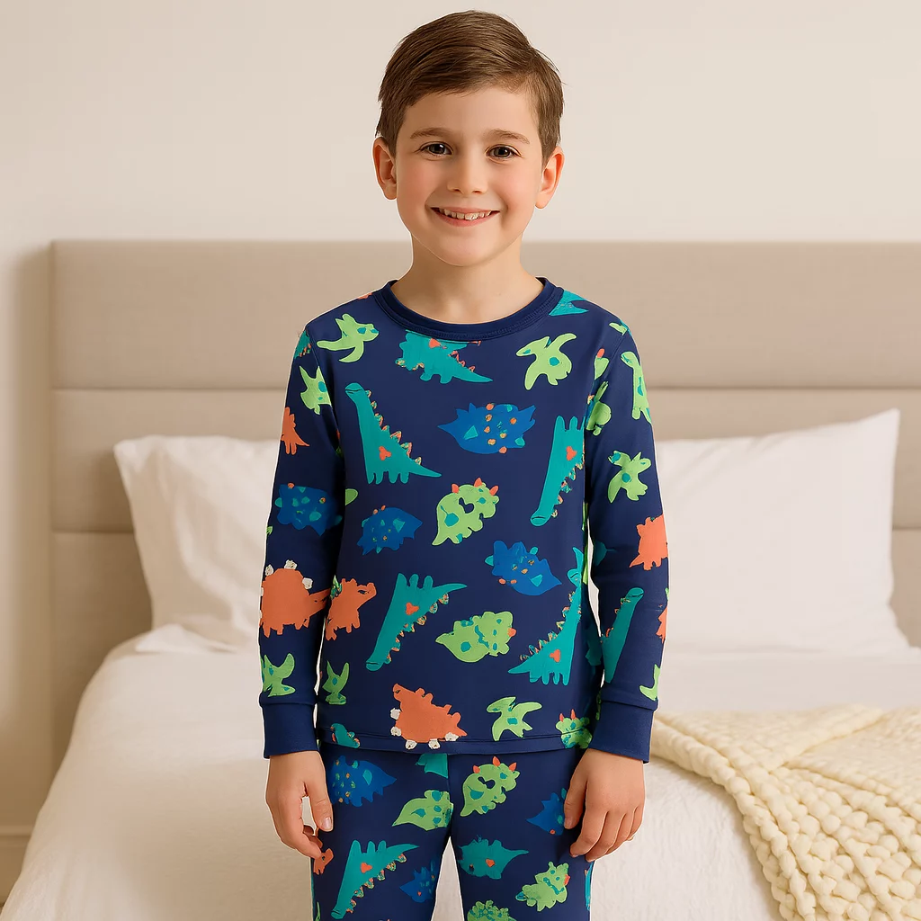 pijama dino marinho